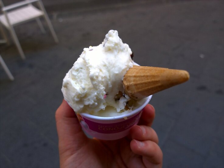 Helado Napoles