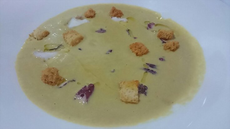 Crema de puerro