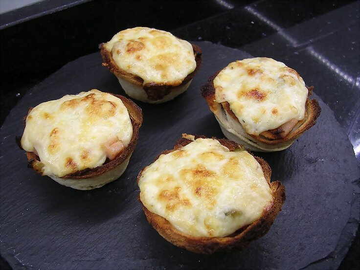 Tartaletas verduras