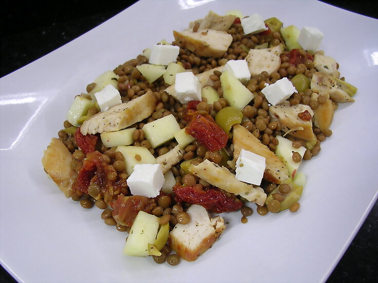 Ensalada de lentejas