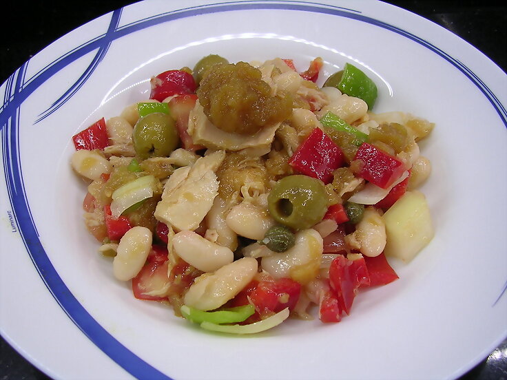 Ensalada de alubias