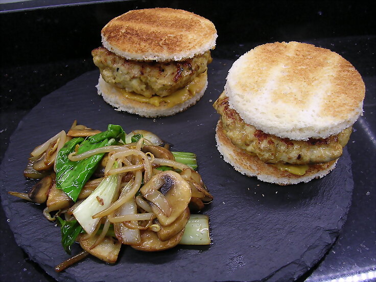 Hamburguesa de pollo