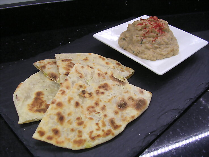 Puré de berenjena