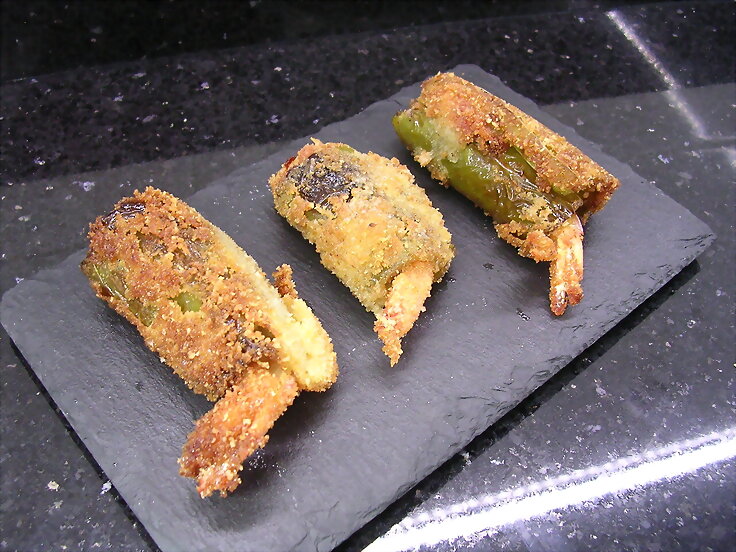 Langostinos envueltos
