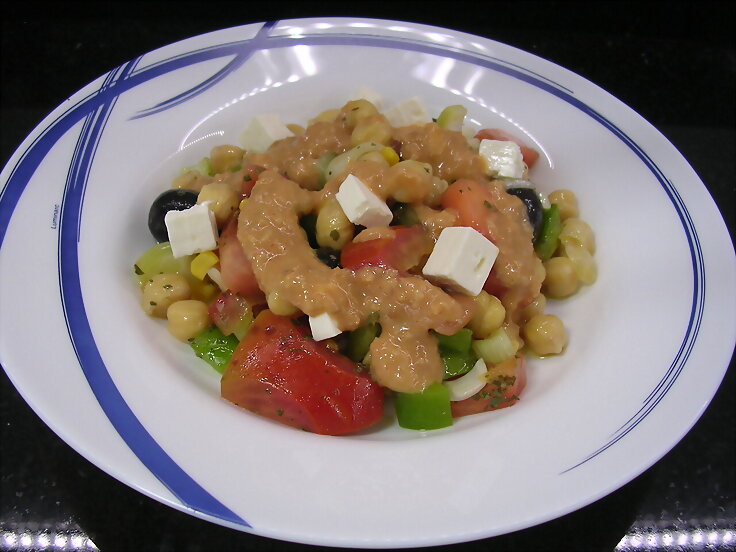 Ensalada de garbanzos