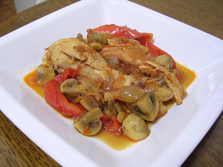 Pollo al chilindron