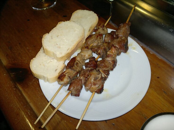 Pincho lechazo
