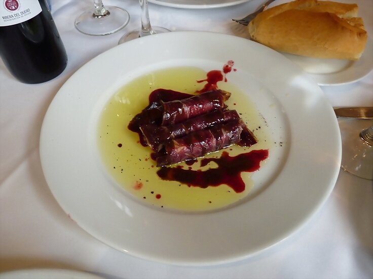 Rulos de cecina