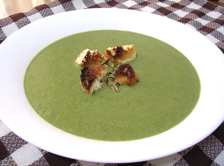 Crema Espinacas