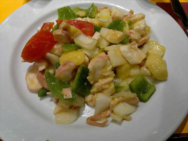 Ensalada pulpo