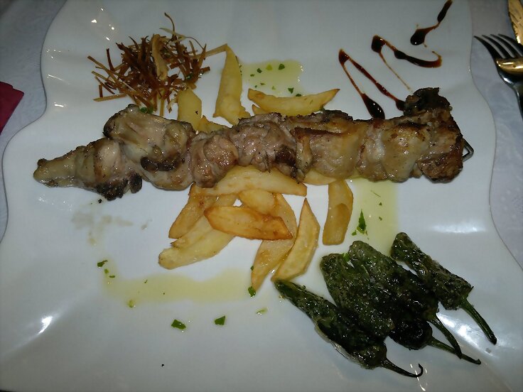 Pincho lechazo