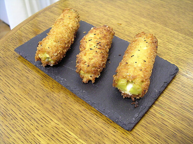 Puerros Rellenos