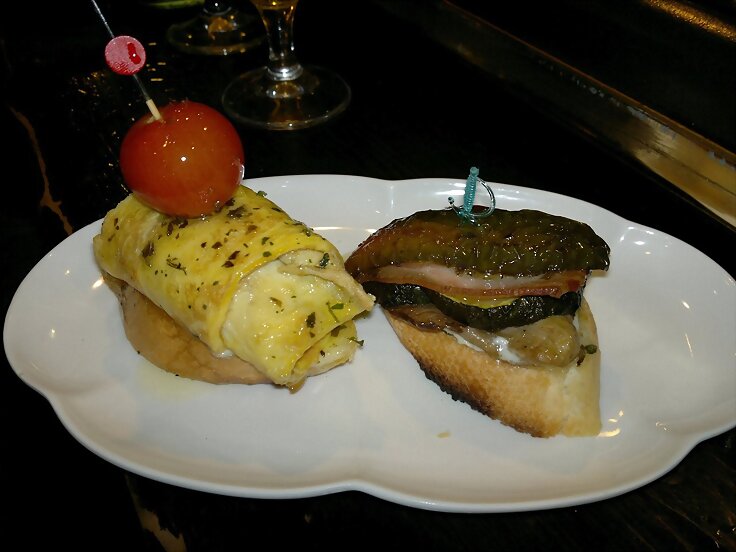 2 pinchos