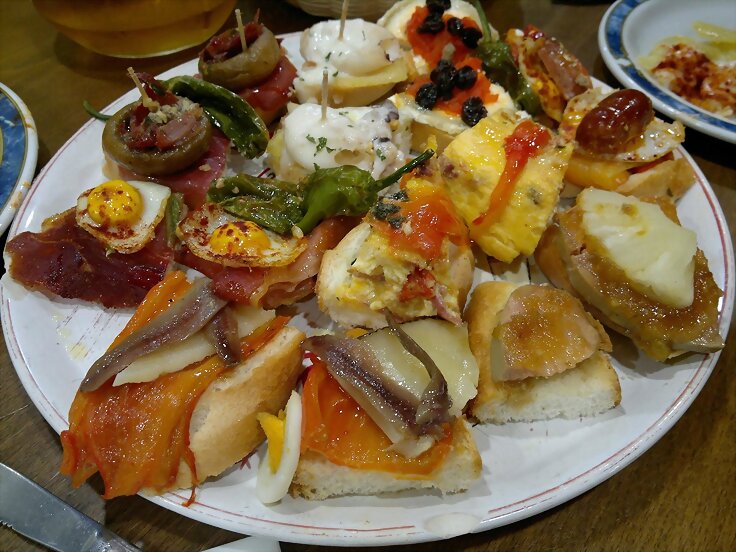 Tabla Canapes