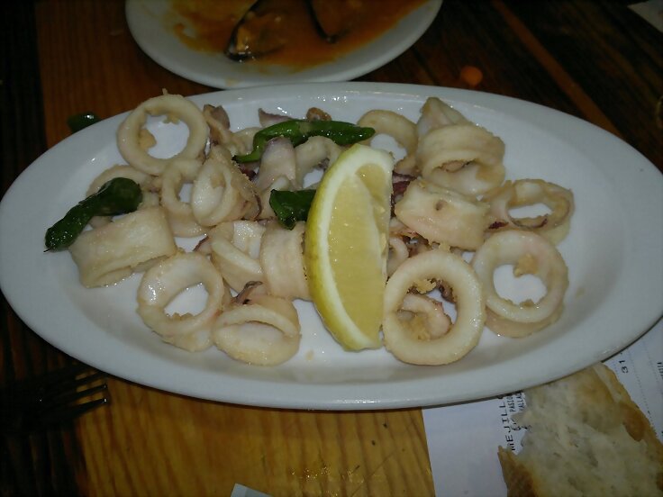 Chipirones rebozados