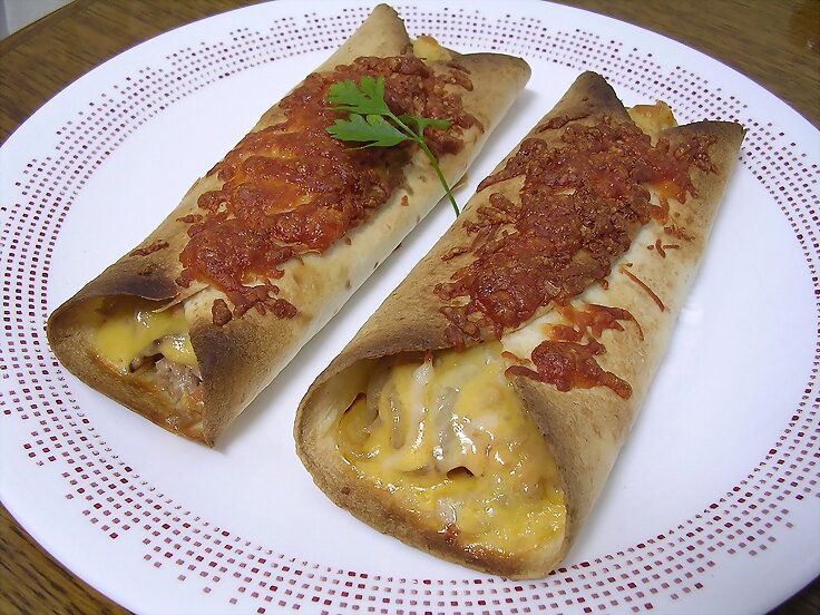 Enchiladas de atun