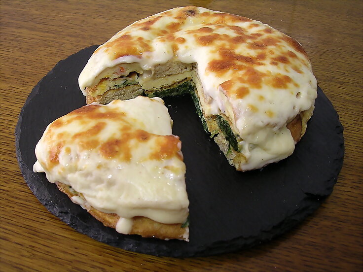Pastel de tortillas