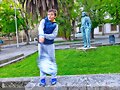 De paseo por Ourense, CXI: Blanco Amor y el tenis